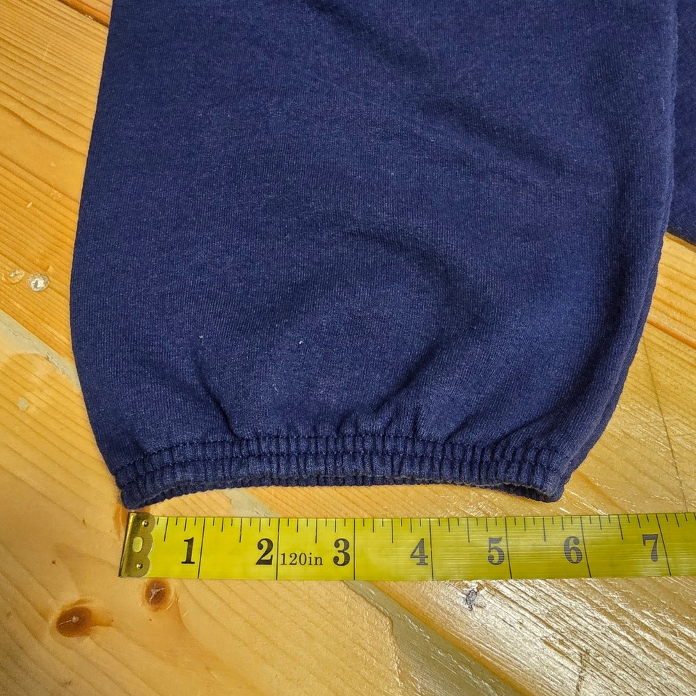World Gym Sweatpants Mens XL Navy Blue Graphic Logo Joggers Activewear - Picture 9 of 10